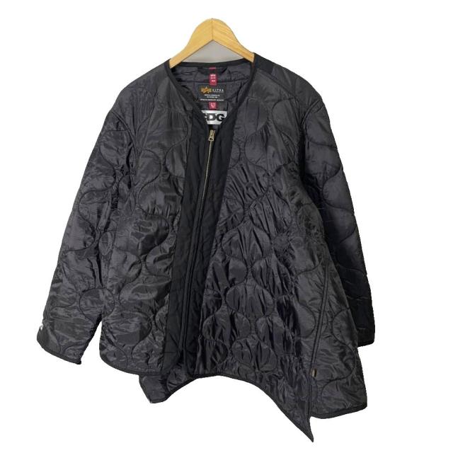 【中古】アルファ ALPHA Industries × CDG AD2023 キルティングジャケット ブルゾン 中綿 変形デザイン SZ-J028