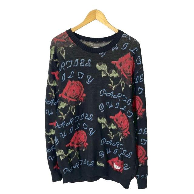 中古】ワコマリア WACKO MARIA 22AW ROSE JAQUAD SWEATER ニット