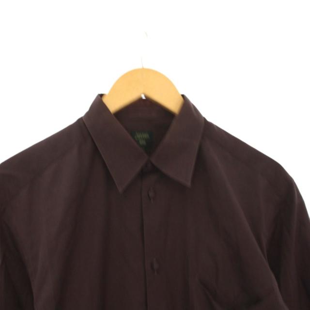 【中古】ジャンポールゴルチエ オム Jean Paul GAULTIER HOMME シャツ カジュアル 長袖 コットン 48 茶 /KH メンズ_3