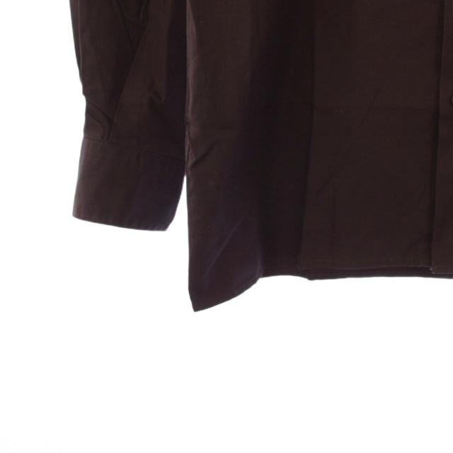【中古】ジャンポールゴルチエ オム Jean Paul GAULTIER HOMME シャツ カジュアル 長袖 コットン 48 茶 /KH メンズ_5