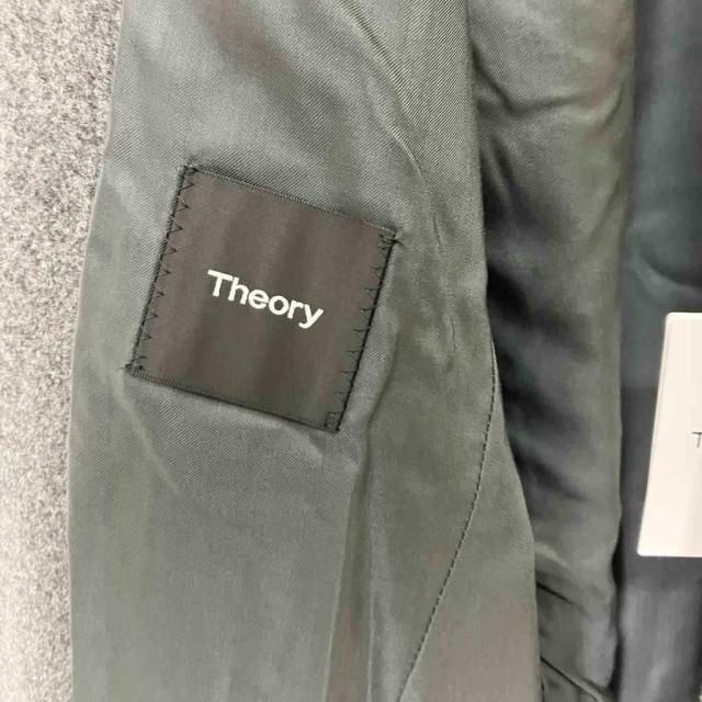 【中古】未使用品 セオリー Theory スタンドカラーコート ウール ミドル丈 S グレー 09-2309600-041-902 メンズ_5