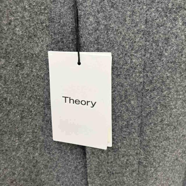 【中古】未使用品 セオリー Theory スタンドカラーコート ウール ミドル丈 S グレー 09-2309600-041-902 メンズ_6