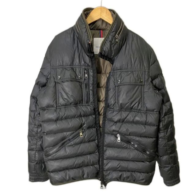 【中古】MONCLER NORBERT GIUBBOTTO ダウンジャケット ジップアップ 3 ブラック 420914131305-53329 メンズ
