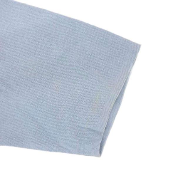 【中古】エルメス マルジェラ期 DIES ET HORE 占星術 太陽 ポロシャツ 絹 シルク ニット切替 総柄 半袖 XL ■GY01_3