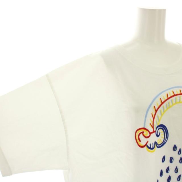 【中古】ヴィヴィアンウエストウッドレッドレーベル Tシャツ カットソー クルーネック 半袖 オーブ 雲 虹 雨_5
