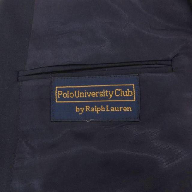 【中古】Polo by Ralph Lauren Polo University Club 紺ブレ 金ボタン テーラードジャケット USA製 42_4