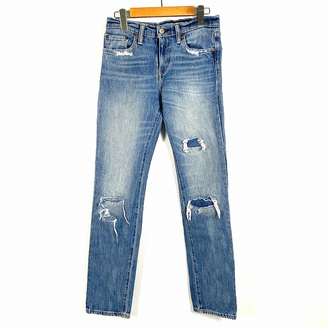 中古】リーバイス Levi's 511 ダメージジーンズ デニム