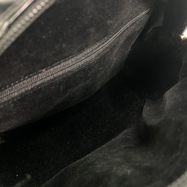 中古】2WAY マットクロコダイル ハンドバッグ ショルダーバッグ