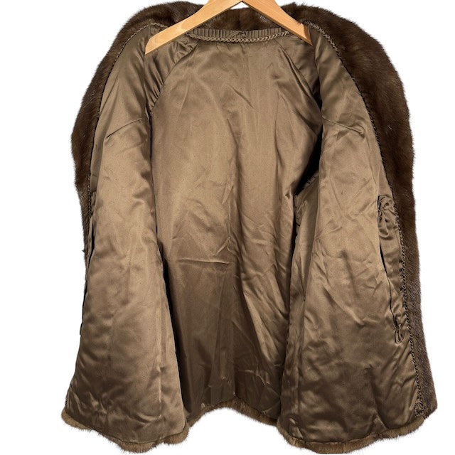 1.5万円からお値下げ◎デミバフミンク ファーコート ブラウン系 サイズ11 楽天市場】【30%OFFクーポン!】デミバフ ミンク コート リアルファー