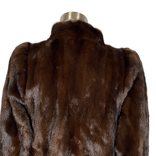 美品☆SAGA MINK サガミンク 金タグ デミバフミンク 毛皮 ファーコート 中古】サガミンク SAGA MINK デミバフミンク 毛皮 コート リアルファー