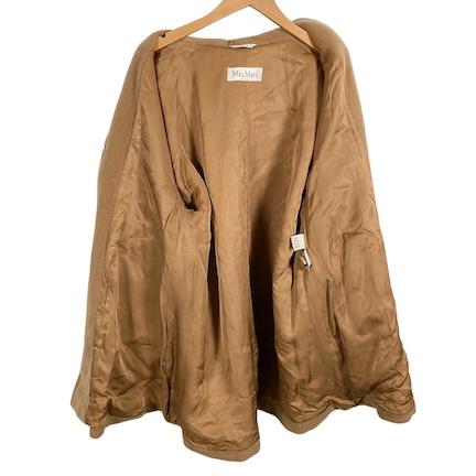 中古】マックスマーラ MAX MARA ロングコート ヴァージンウール