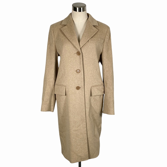 Max Mara ベージュ ロングコート MaxMara ロングコート ウール