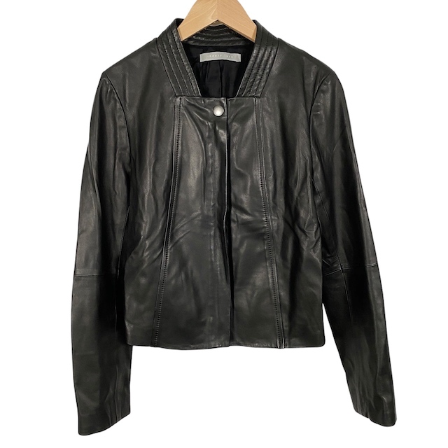 セオリーリュクス　ラムレザージャケット 中古】セオリーリュクス theory luxe ラムレザージャケット ライダース