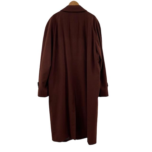 【中古】クリスチャンディオール Christian Dior ウールコート カシミヤ混 ロングコート アウター ブラウン L メンズ_1