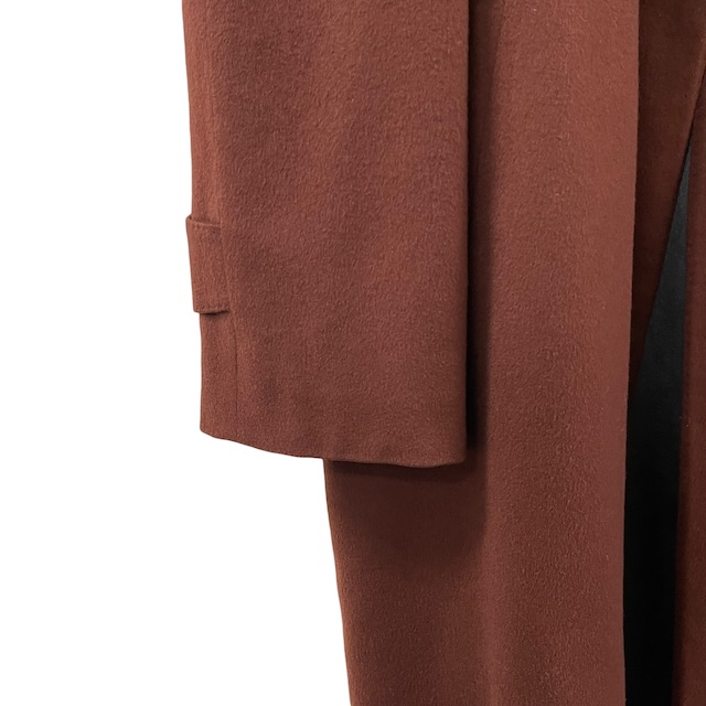 【中古】クリスチャンディオール Christian Dior ウールコート カシミヤ混 ロングコート アウター ブラウン L メンズ_2