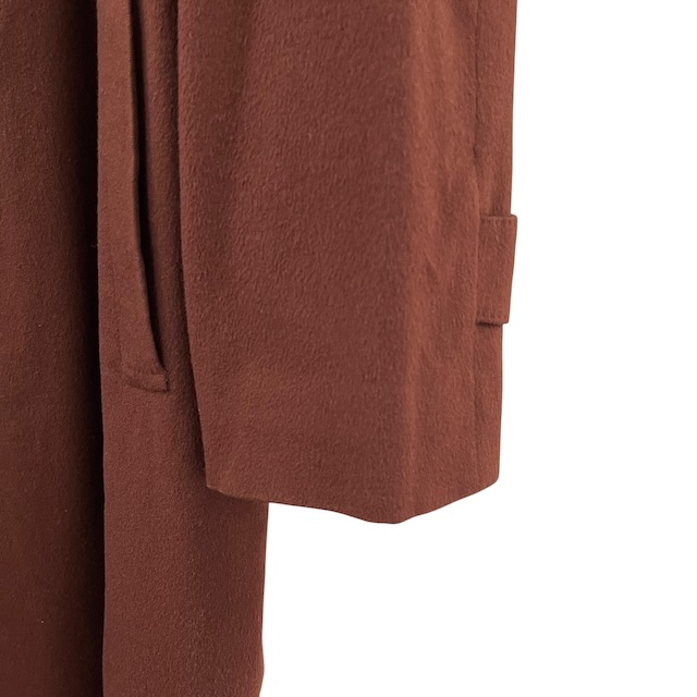 【中古】クリスチャンディオール Christian Dior ウールコート カシミヤ混 ロングコート アウター ブラウン L メンズ_3