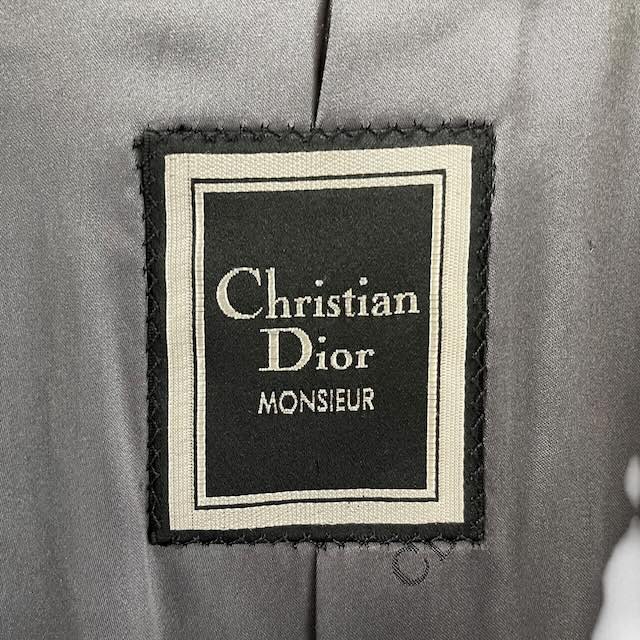 【中古】クリスチャンディオール Christian Dior ウールコート カシミヤ混 ロングコート アウター ブラウン L メンズ_7