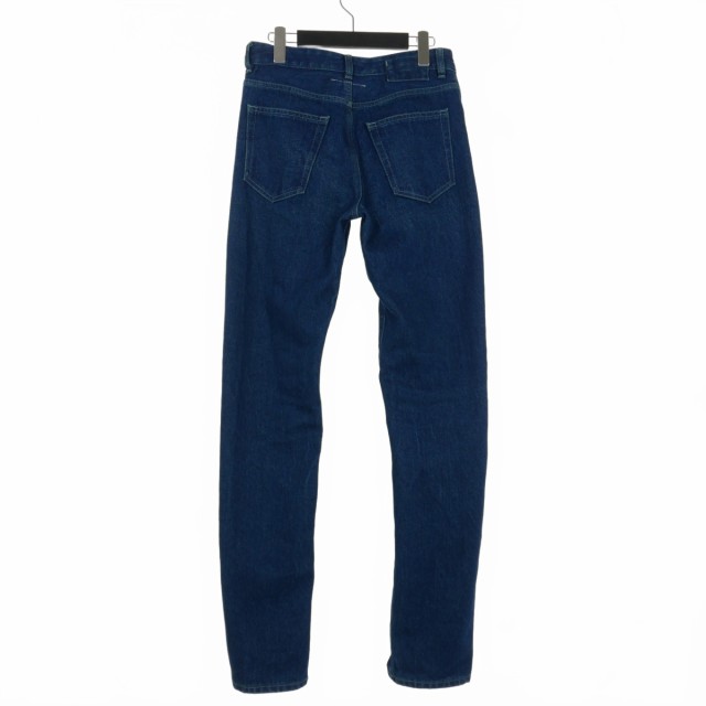 【中古】エムエムシックス メゾンマルジェラ MM6 Maison Margiela 21SS ジップ デニムパンツ 38 インディゴ S52LA0151の通販は