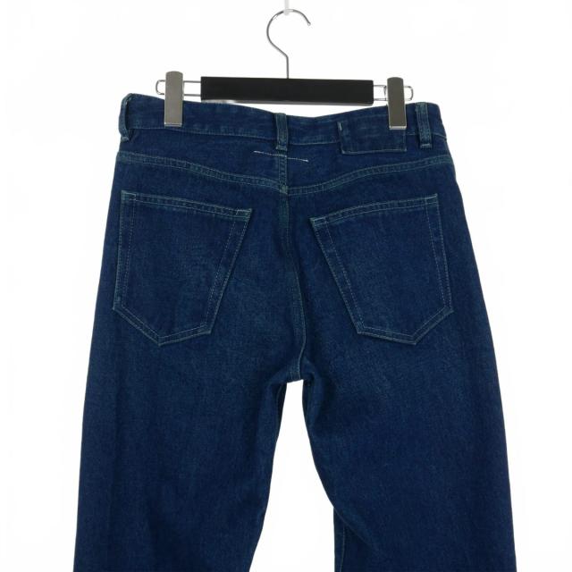 【中古】エムエムシックス メゾンマルジェラ MM6 Maison Margiela 21SS ジップ デニムパンツ 38 インディゴ S52LA0151の通販は