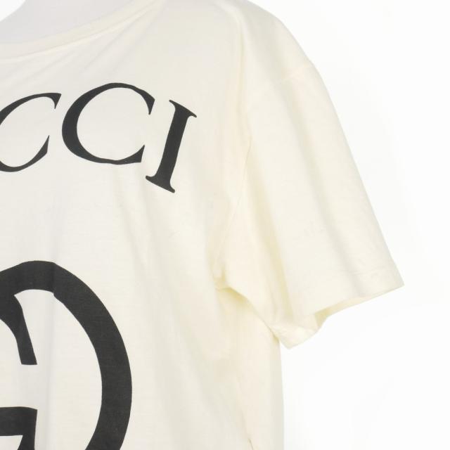 中古】グッチ GUCCI インターロッキング Gロゴプリント Tシャツ