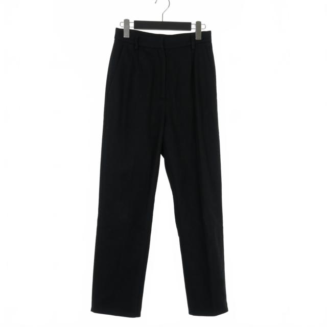 【中古】エムエムシックス メゾンマルジェラ MM6 Maison Margiela 16AW ウール テーパードパンツ 36 黒 ブラック