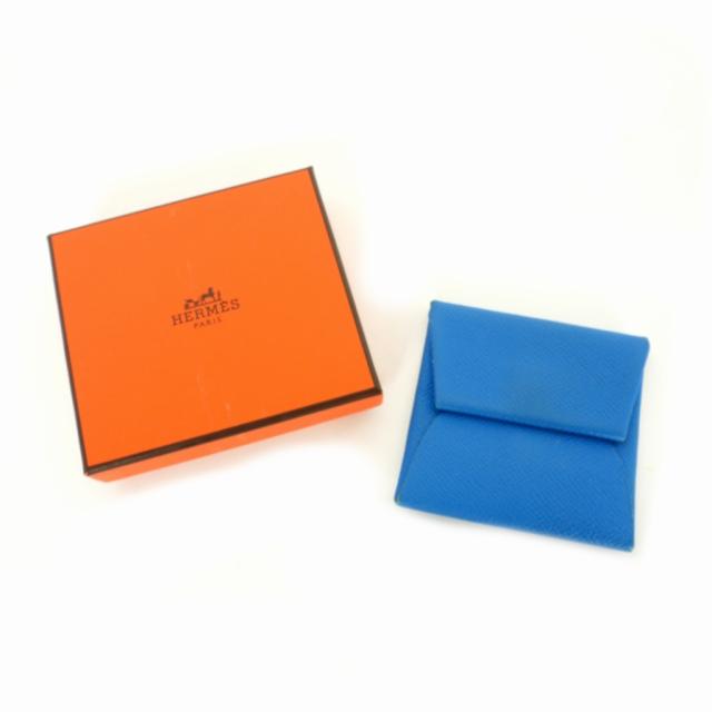 エルメス バスティア コインケース オレンジ ヴォーエプソン