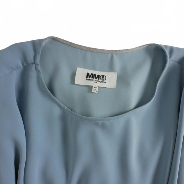 【中古】エムエムシックス メゾンマルジェラ MM6 Maison Margiela プリーツスカート ドッキングチュニック トップス 中古】エムエムシックス メゾンマルジェラ MM6 Maison Margiela