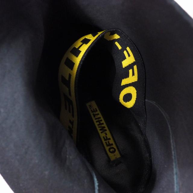 中古】オフホワイト OFF WHITE SCARF BOOTIE スカーフ ブーティ ヒール