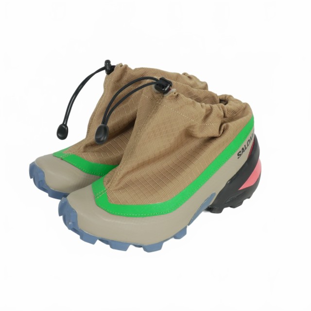 【中古】エムエムシックス メゾンマルジェラ MM6 × サロモン SALOMON CROSS LOW ローカット スニーカー 36 ベージュ