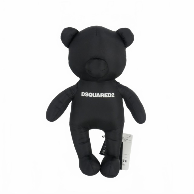 【中古】ディースクエアード DSQUARED2 22AW TRAVEL LITE TEDDY BEAR TOY テディーベア チャーム 黒 ブラックの通販は