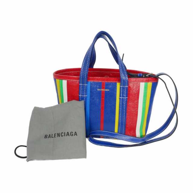 中古】バレンシアガ BALENCIAGA バルバス ストライプ バッグ ショルダーバッグ トートバッグ マルチカラー レディースの通販はau PAY  マーケット - ブランド古着のベクトル | au PAY マーケット－通販サイト