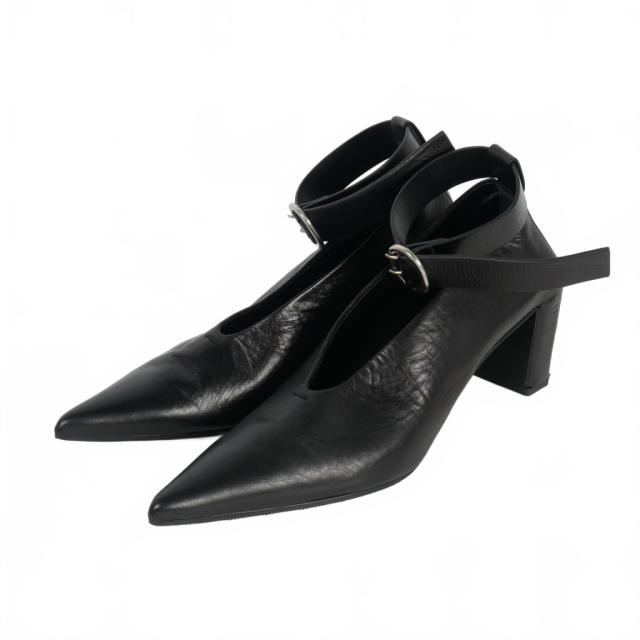 ジルサンダーJIL SANDER アンクルストラップパンプス38