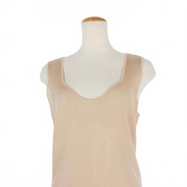 中古】チカキサダ Chika Kisada 24SS タンクトップ ワンピース ラメ