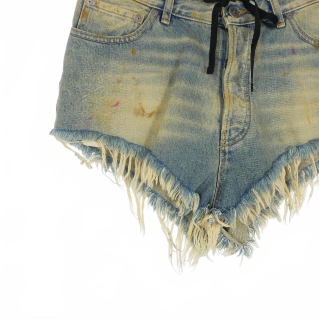 【中古】メゾンマルジェラ Maison Margiela 22SS ダーティウォッシュ デニム ショートパンツ 加工 白タグ 40_2