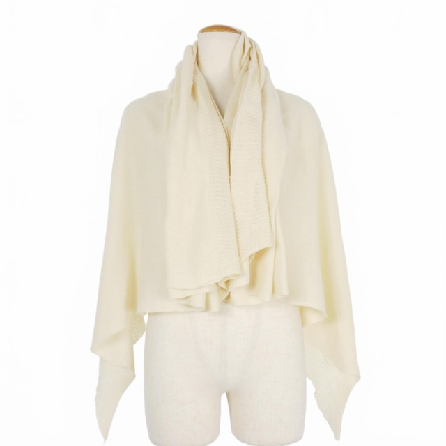 【中古】リックオウエンス Rick Owens SCORPIO 05SS コットン カーディガン ケープ 40 ベージュ レディースの通販は