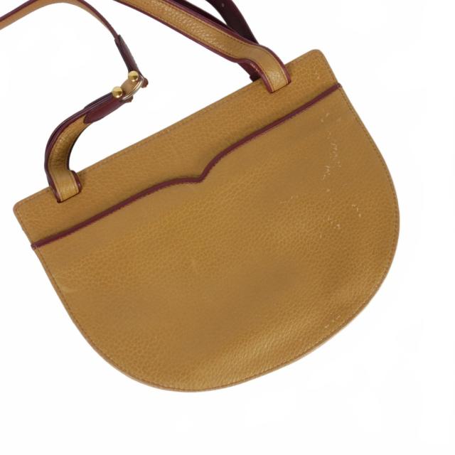 中古】カルティエ Cartier マストライン トリニティ レザーショルダー