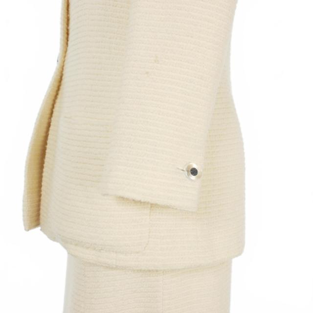 シャネル　95P　セットアップ　ジャケット　サロペット　ヴィンテージ　ココボタン 中古】シャネル CHANEL ヴィンテージ 97C ココボタン ツイード