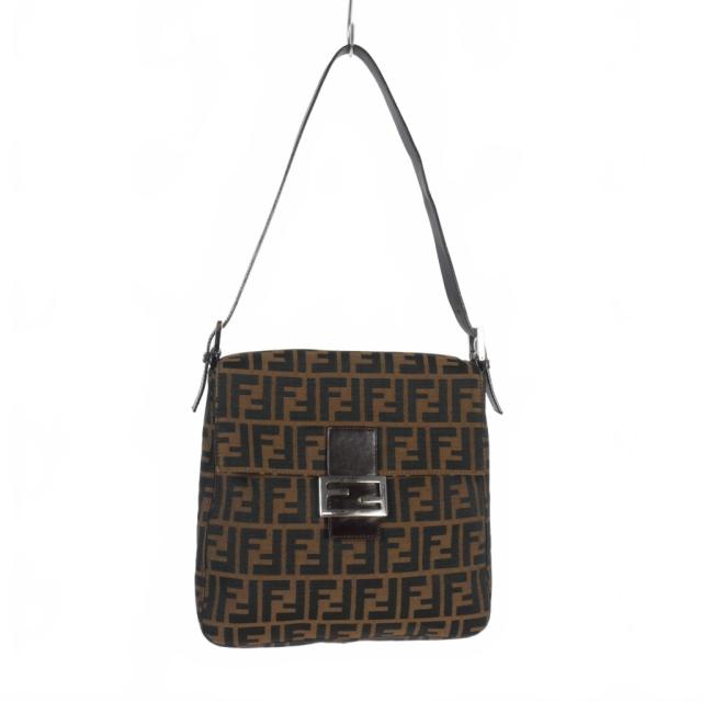 【希少】フェンディ マンマバケット ワンショルダーバッグ ズッカ柄 ヴィンテージ 中古】フェンディ FENDI ヴィンテージ ズッカ柄 マンマバケット