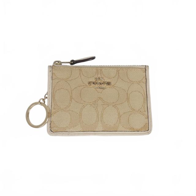 中古】コーチ COACH コインケース カードケース シグネチャー 中古】コーチ COACH コインケース カードケース シグネチャー