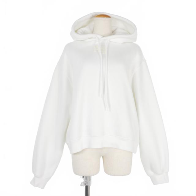 中古】アレキサンダーワン ALEXANDER WANG パフロゴ 裏起毛