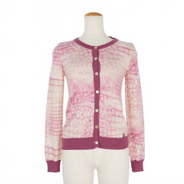中古】ジョンガリアーノ JOHN GALLIANO クロコプリント ニット 中古】ジョンガリアーノ JOHN GALLIANO クロコプリント ニット