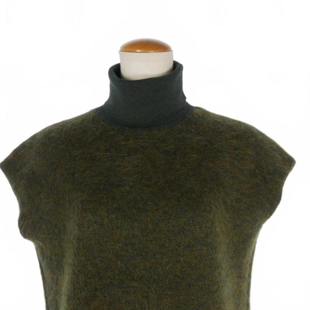 中古】ルイヴィトン LOUIS VUITTON ニット ミニ ワンピース チュニック