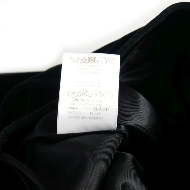 中古】ジバンシィ GIVENCHY ショート パンツ キュロット ベロア バック