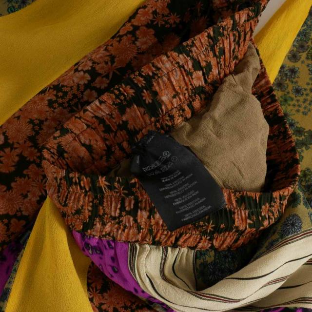 【中古】ドリスヴァンノッテン DRIES VAN NOTEN 23SS PENNY PATCH Pants 花柄 パッチワークパンツ イージパンツ 44 中古】ドリスヴァンノッテン DRIES VAN NOTEN 23SS PENNY PATCH Pants