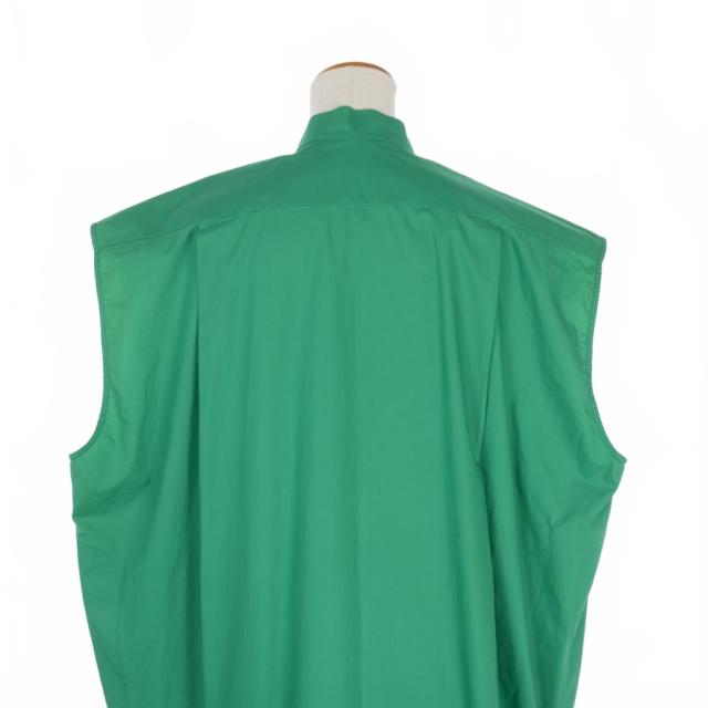 中古】バレンシアガ BALENCIAGA オーバーサイズ ノースリーブシャツ