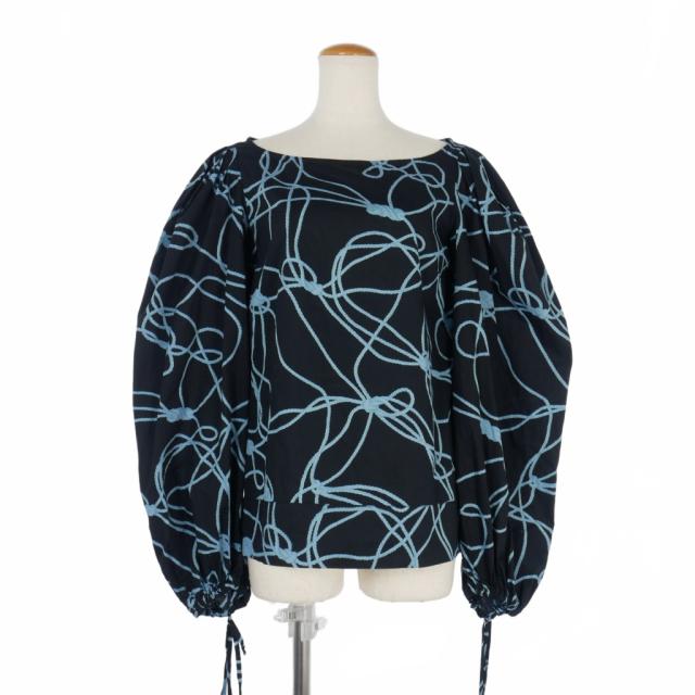 中古】ドリスヴァンノッテン DRIES VAN NOTEN ロープ柄 シャツ 