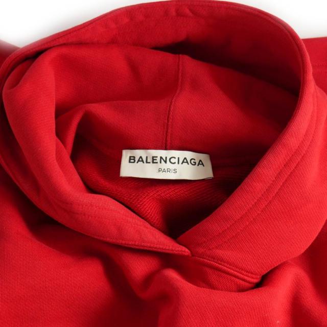 中古】バレンシアガ BALENCIAGA 2016 クロップドパーカー フーディ M