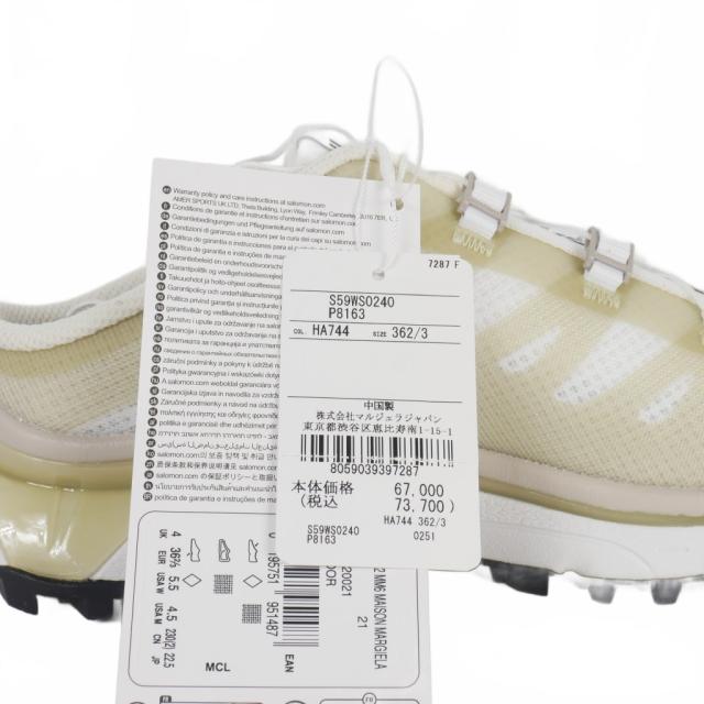 【中古】未使用品 エムエムシックス メゾンマルジェラ MM6 Maison Margiela サロモン XT4 MULE 2 スニーカー 22.5cm
