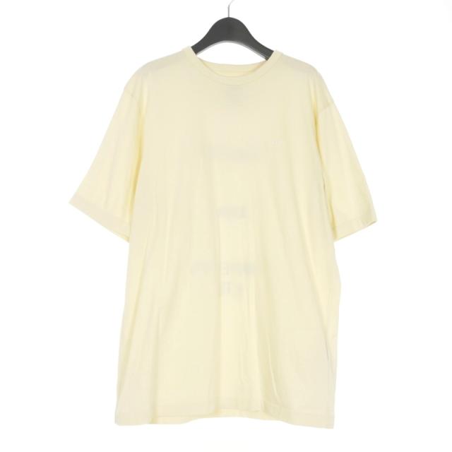 【中古】ジュンジー ジュンジェイ JUUN.J 刺繍 オーバーサイズ Tシャツ カットソー 半袖 M クリーム 白 JC2442P310