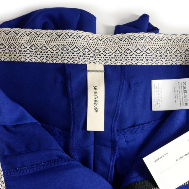 中古】未使用品 シンヤコズカ SHINYA KOZUKA 25SS SCOTTISH タック